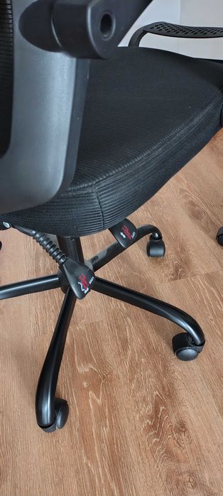 Cadeira de escritório ergonómica, com apoio de cabeça, apoio lombar e apoio de pés (2 unidades)