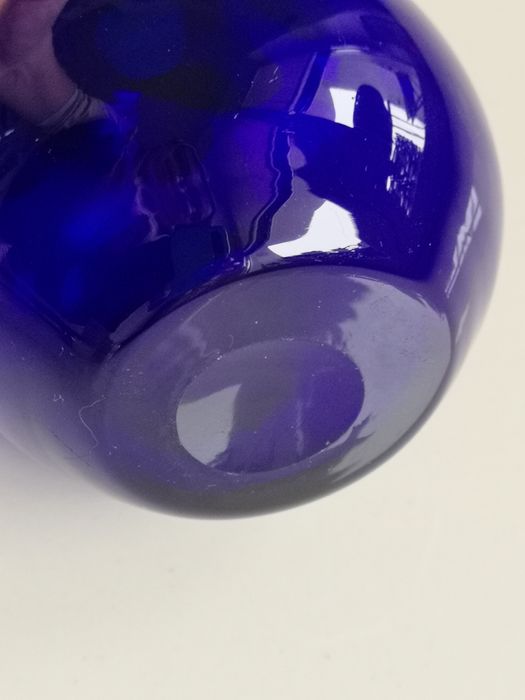 karafka kobaltowa vintage Włochy