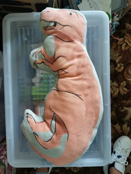 Duża poduszka pluszak tyranozaur dinozaur