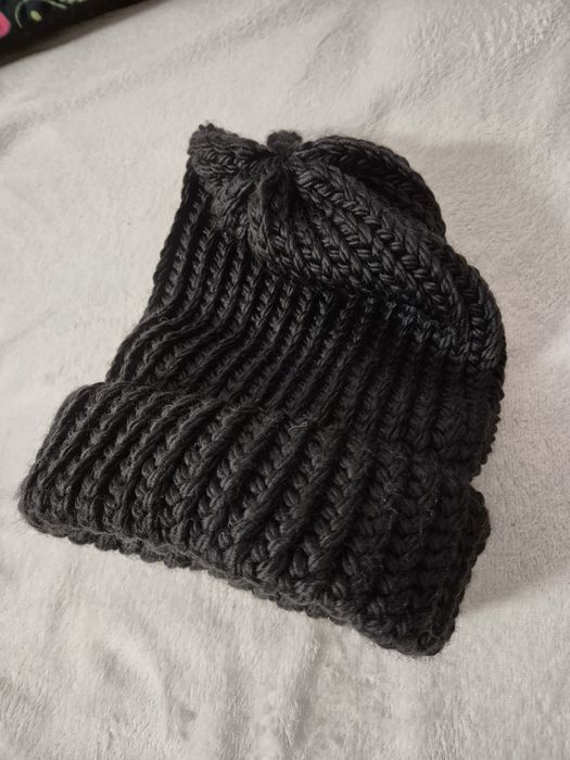 Zimowa czapka handmade