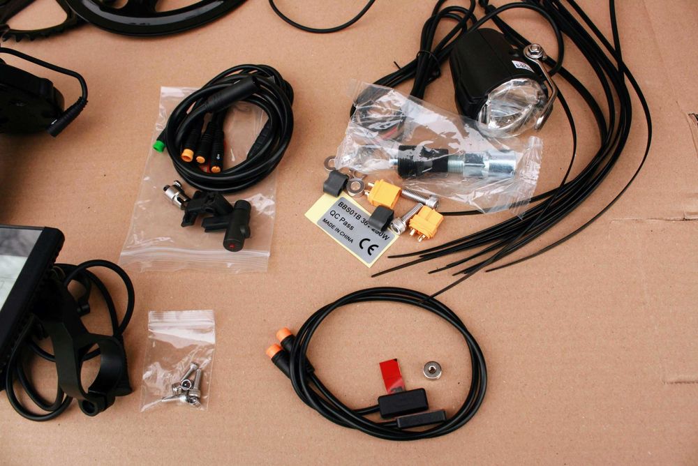 NOWY BAFANG 750W UART zestaw do konwersji BBS02b 1200W mid centralny