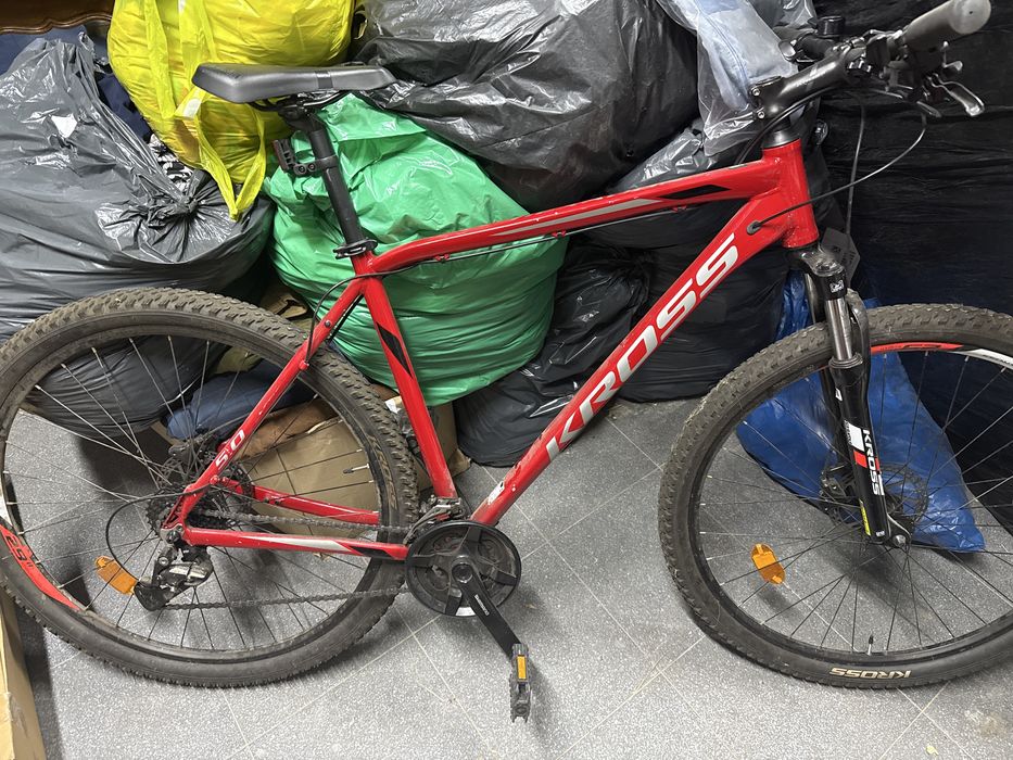 Rower hexagon 5.0 czerwony