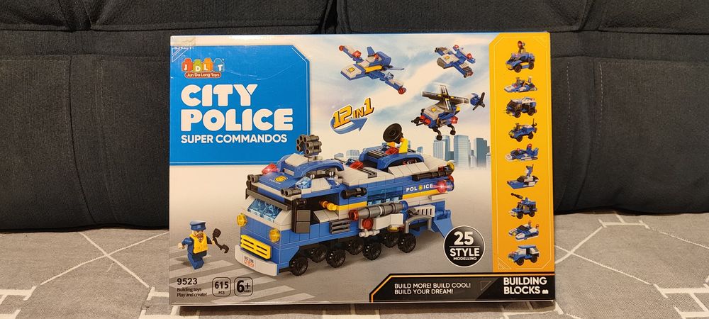 Конструктор  Cyti police поліція міста 12 в 1