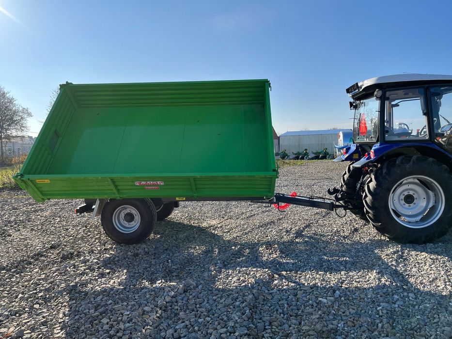Przyczepa rolnicza 1-osiowa 3,5 tony Wodziński WTP1W1 "Od ręki"