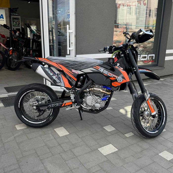 Мотоцикл GEON GNS 300 motard, 28 к.с. рідинне ох, гарантнія, доставка