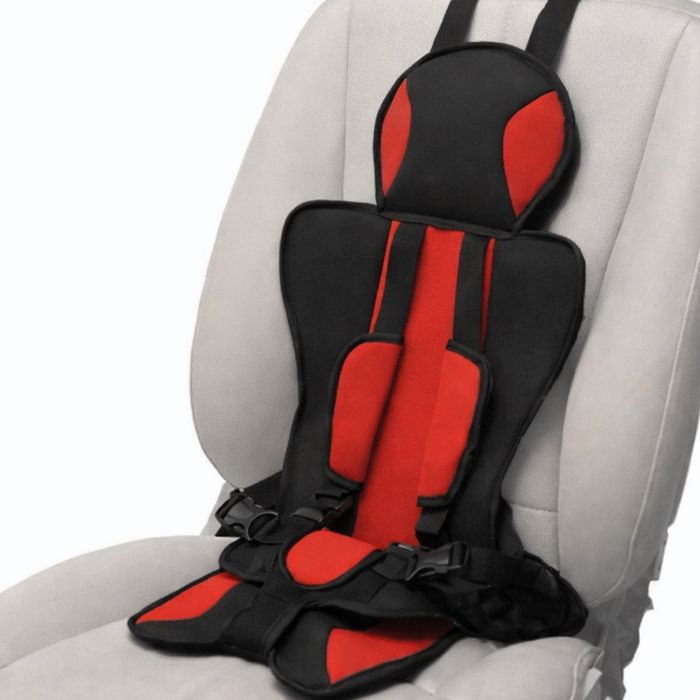 Дитяче безкаркасне автокрісло ДО 9 РОКІВ БУСТЕР З КРІПЛЕННЯМИ