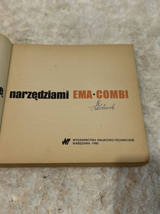 Książka Adam Słodowy majsterkuje narzędziami EMA-COMBI
