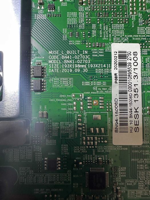 Placa Mainboard Samsung UE43RU7105K (100% funcional)