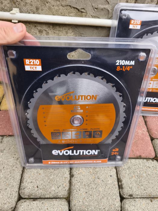 Пильне полотно, диск,  Evolution R210TCT Англія