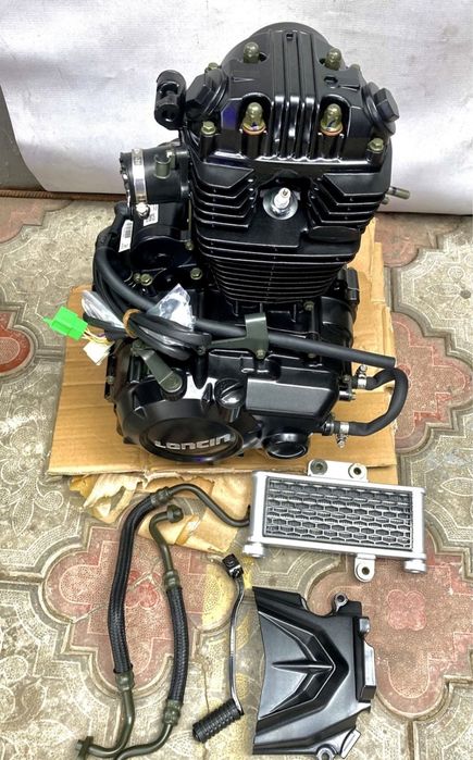 Двигатель 166fmm, мотор 166фмм с масляним охлаждением, двигун LONCIN