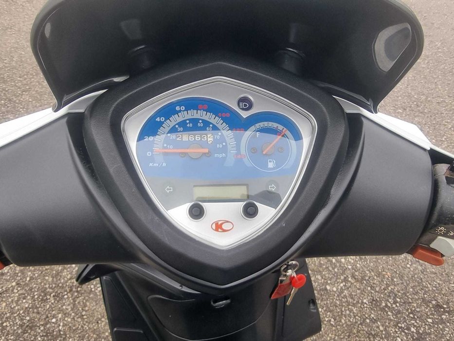 Kymco Agility 2012, tudo funcional