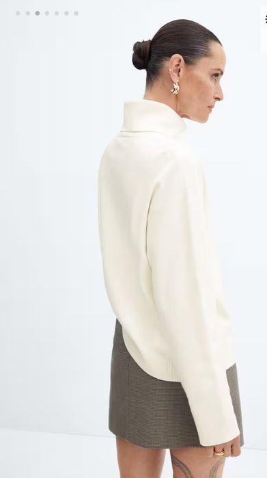 Светр-водолазка oversize Mango