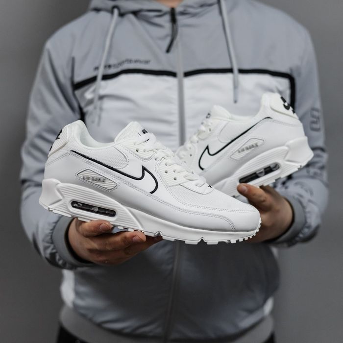 Кросівки Nike Air Max 90 White premium