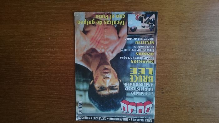 Revistas Bruce Lee antigas e raras