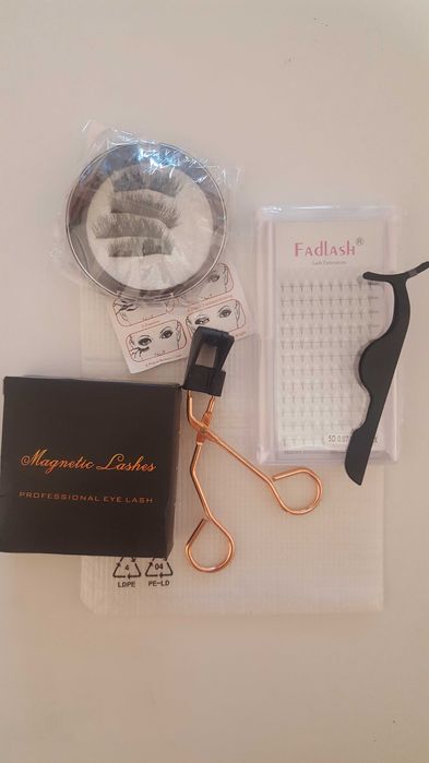 Принадлежности и материалы  для наращивания ресниц