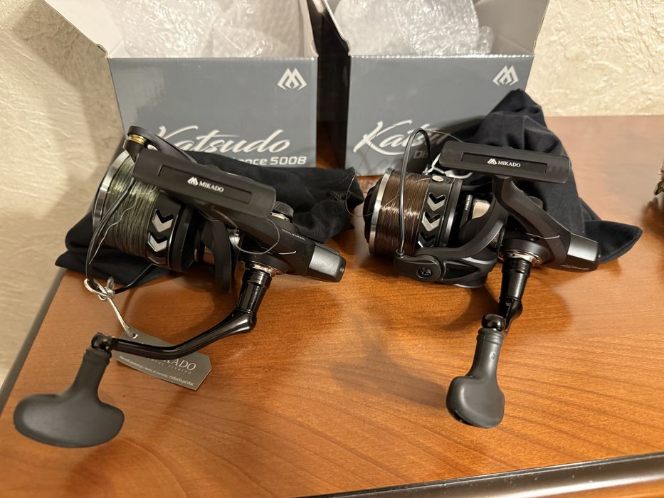 2x Kołowrotki MIKADO Katsudo DISTANCE 5008 gwarancja