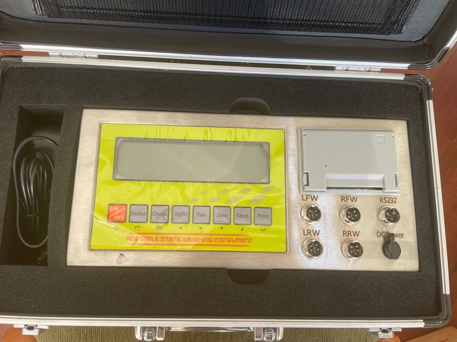 Przenośny miernik ważenia MWI01- waga najazdowa