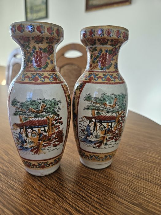 Zdobione wazoniki, chińskie