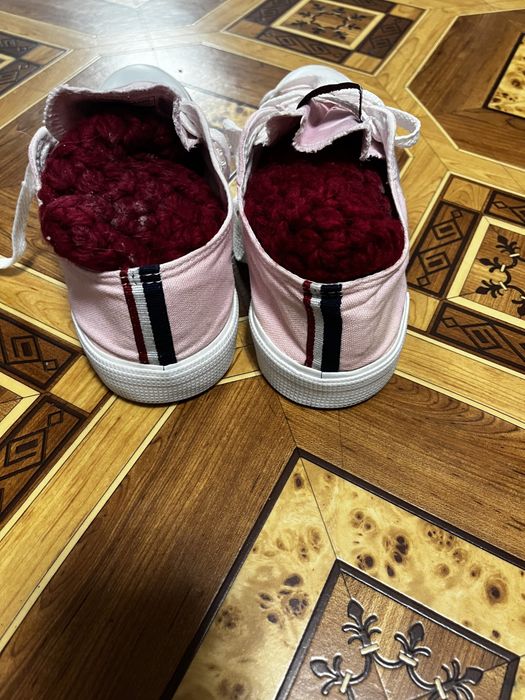 Кеды polo assn. Розовые