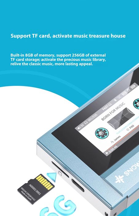 аудиоплеер FiiO Snowsky ECHO Mini (Sky blue)