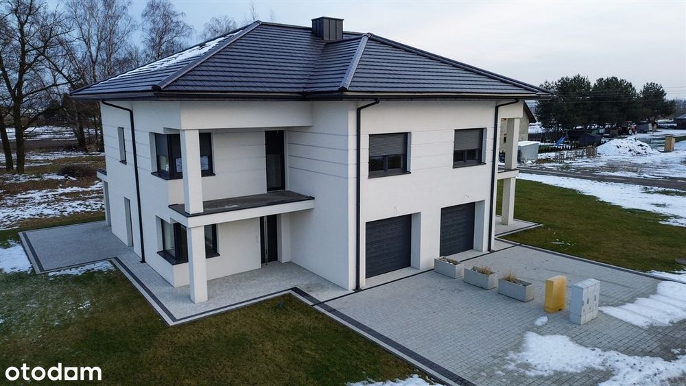 Nowy dom w zabudowie bliźniaczej 213 m²