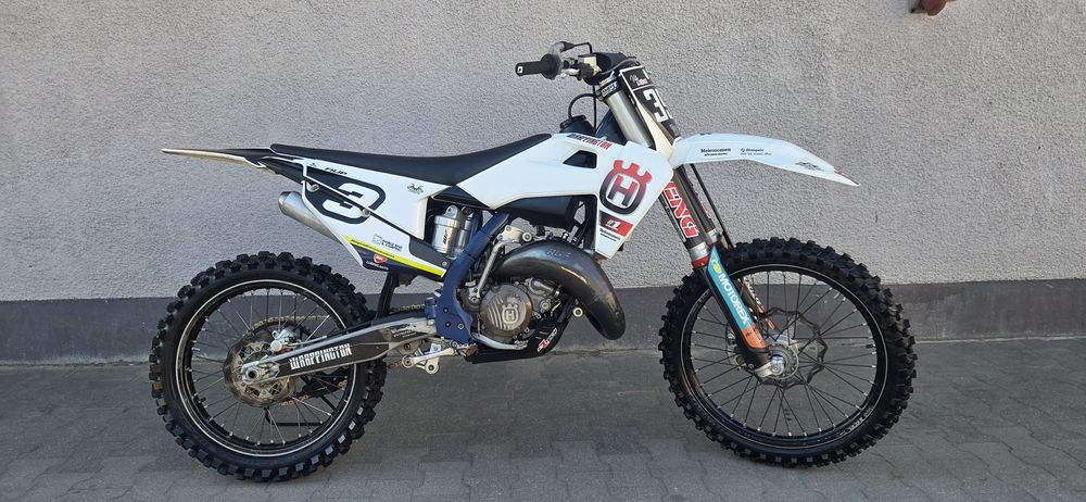Husqvarna Tc 125 rok 2022 Super Stan 235 mth od Nowości Hgs Racing Zawieszenie Ohlins