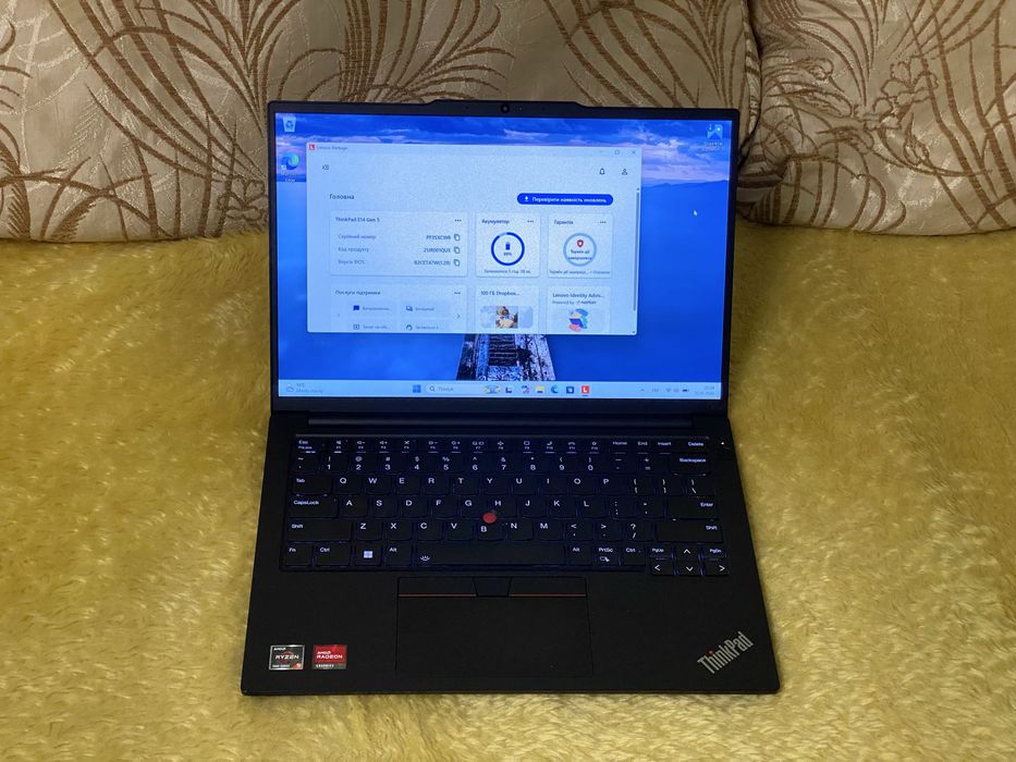 ThinkPad e14 gen 5 2023р Ryzen 5-7530U/8/256Gb