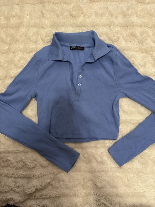 Кроп топ поло Zara розмір s