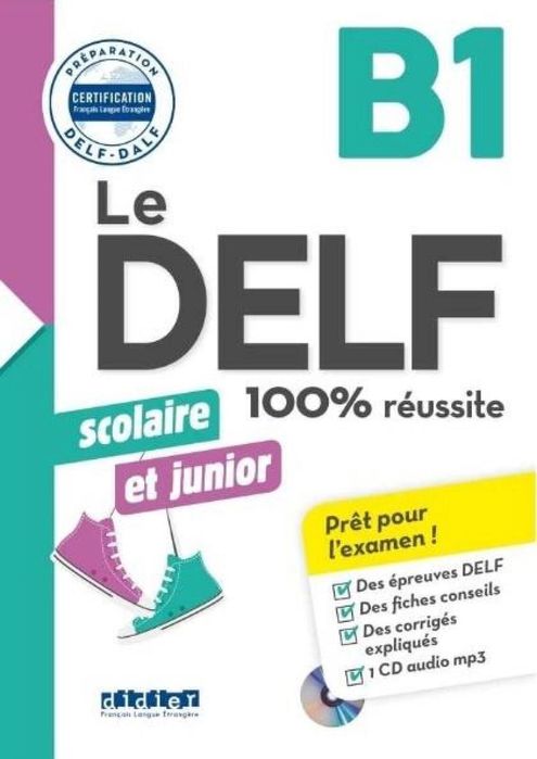 DELF 100% reussite B1 książka + CD