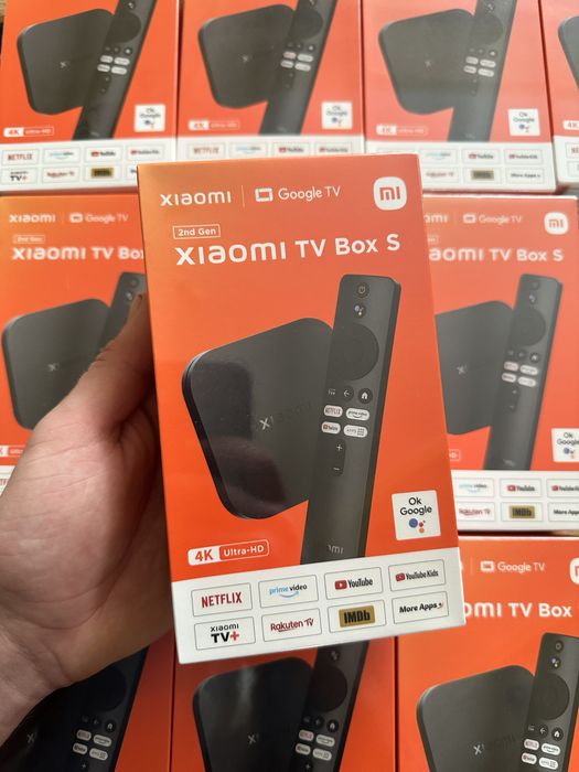SmartTV Xiaomi Mi Box S 4K 2nd Gen (MDZ-28-AA)  2023 Медіаплеєр смарт