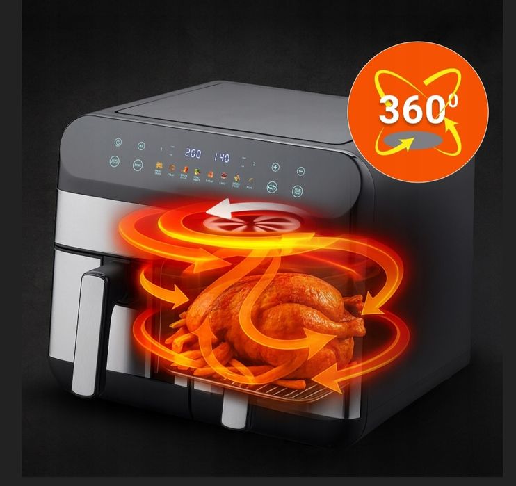 Frytownica beztłuszczowa 9l airfryer  2400W