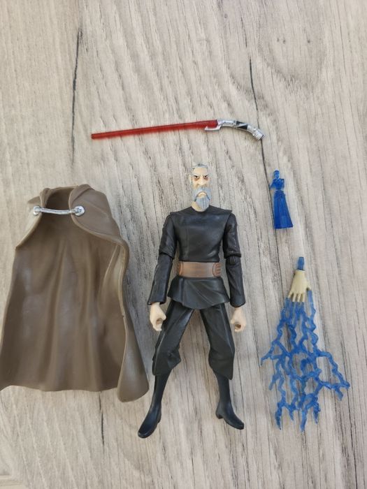Figurka Hasbro Star Wars Count Dooku with Ventress hologram 2008