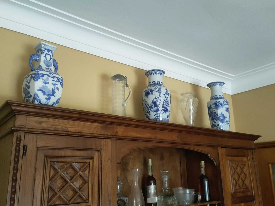 3 Jarrões Porcelana