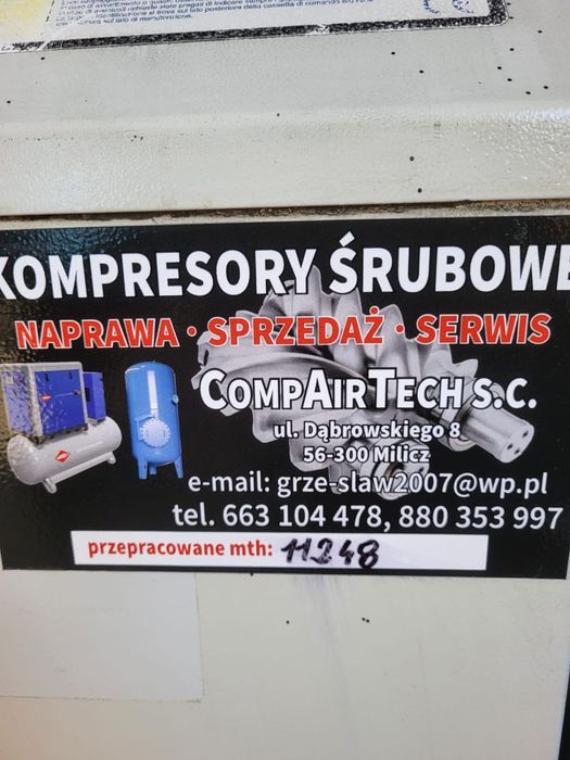 Kompresor śrubowy Alup