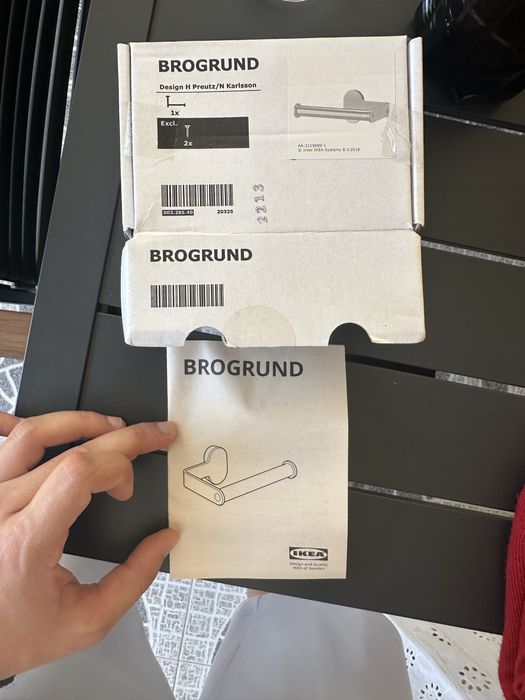 Suporte para Papel Higiénico