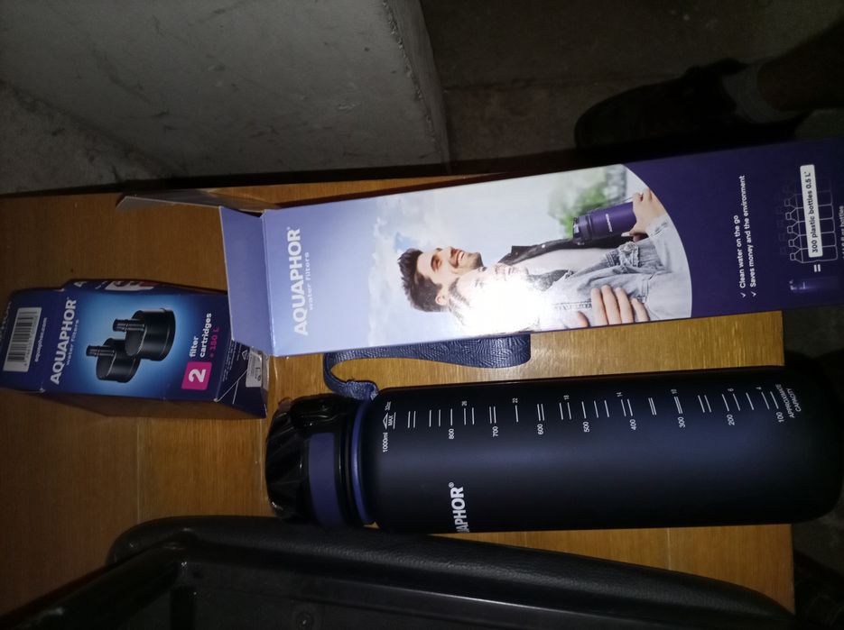 Zestaw filtrujący marki Aquaphor Bidon i Filtry (Nowe)
