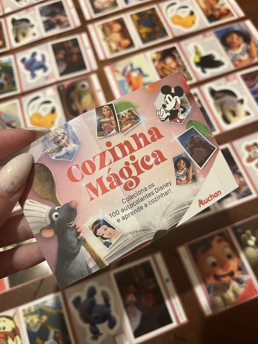 56 autocolantes da Disney edição