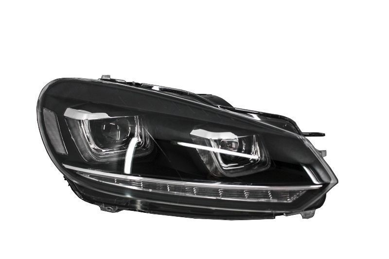 Faróis VW Golf VI 6 (2008 a 2012) Look Xenon H7