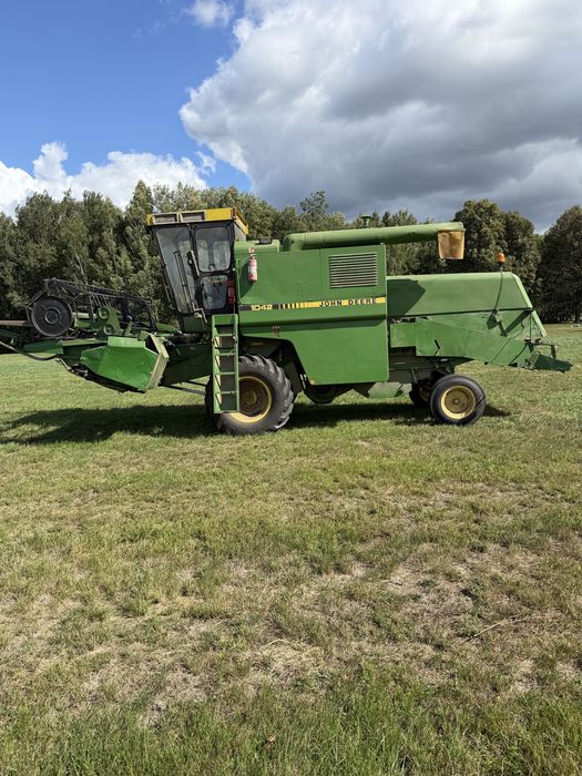 John Deere 1042 heder 3metry sieczkarnia kabina stan BDB