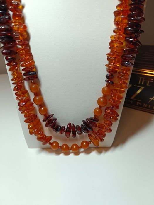 Naszyjnik z bursztynu