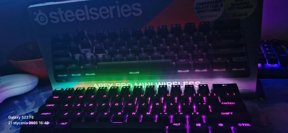 Klawiatura SteelSeries Apex Pro Mini wireless