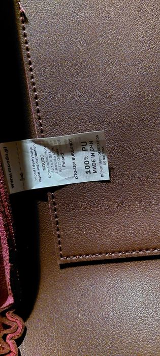 Torebka Moodo  burgund