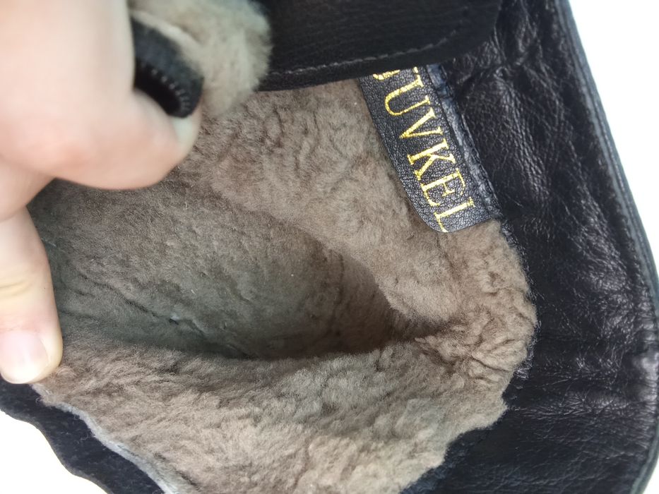 Зимние кожаные женские ботинки Juvkel