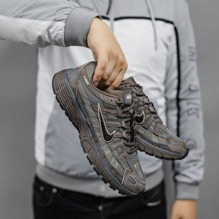 Кросівки Nike P-6000 Brown/Grey premium | Кроссовки Найк чоловічі жіночі