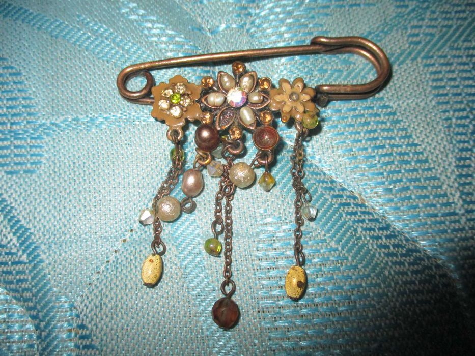 pregadeira de senhora vintage anos 70