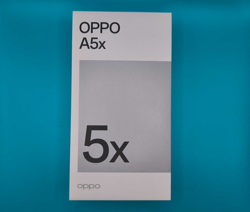 NOWY telefon Oppo A5x black blue 4GB /128GB