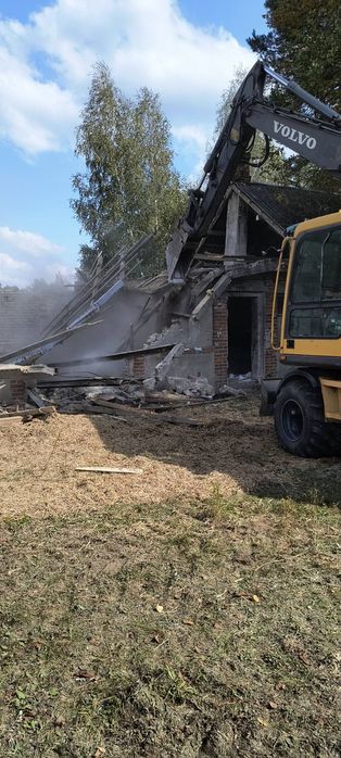 Rozbiórki budynków i wyburzenia