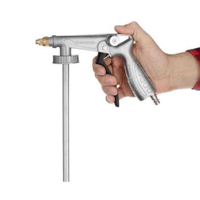 Пистолет под гравитекс пневматичес. INTERTOOL PT-0703 Баранник