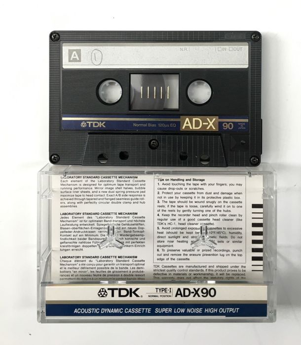 Аудіокасета TDK AD-X 90: 280 грн. - CD / DVD / Платівки Львів на Olx