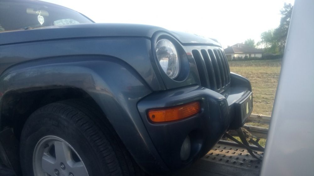 Jeep liberty cherokee zderzak most dyfer drzwi koła fotele